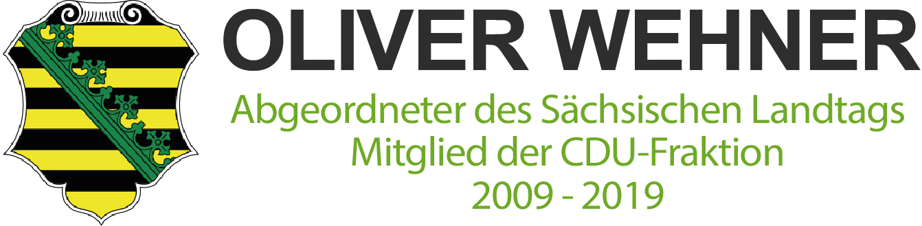 Oliver Wehner | Mitglied des Sächsischen Landtages (MdL) 2009-2019 – Wir gestalten Heimat.